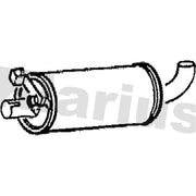 Klarius Box With Centre Pipe Centre fits Volvo 240 1983-1989 2.3
