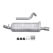 Hella End Silencer Rear fits Renault Megane I 1996-1999 2.0
