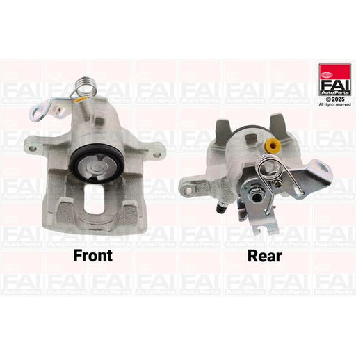 FAI Brake Caliper Assembly Rear Left fits Opel Vivaro A 2001-2014 1.9 2.0 2.5