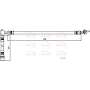 Apec Brake Hydraulic Hose Line Rear Right fits Toyota Yaris Verso 1999-2005 1.3