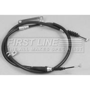 First Line Handbrake Cable Left Rear fits Kia Carens I 2000-2007 1.6 1.8 2.0