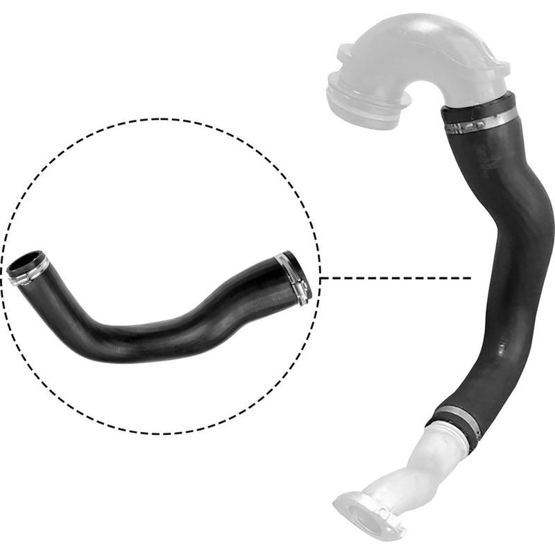 Gates Intercooler Turbo Charge Air Hose 490mm fits Chevrolet Malibu 2012 on 2.0