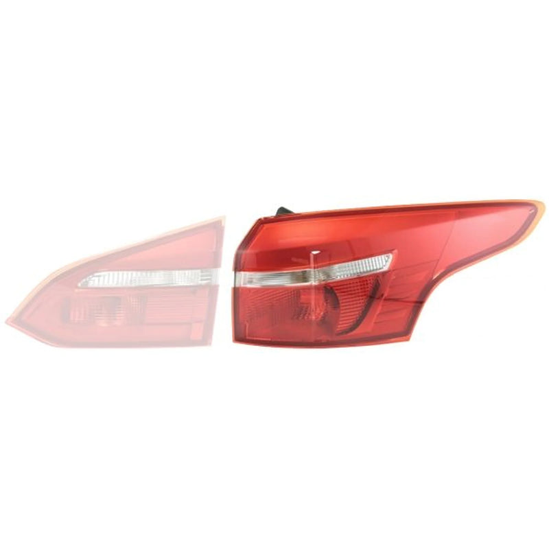 Hella Tail Light / Lamp W5W Left fits Ford Focus III Turnier 2010-2020