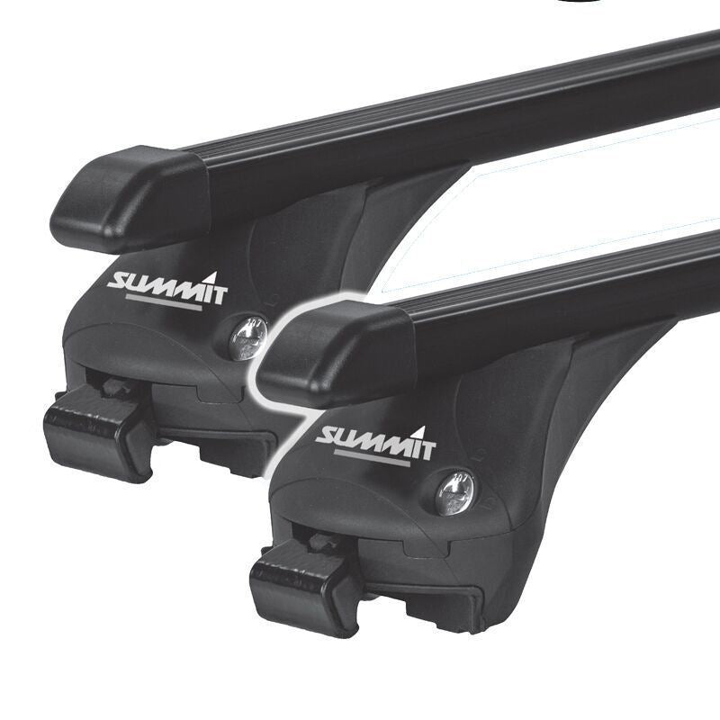 Locking Summit Roof Rack Cross Bars fits Fiat 500 X 2015-2017 5 door Summit  - Dynamic Drive