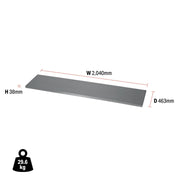 Draper BUNKER Modular Stainless Steel Worktop, 2040mm 33178 Draper - Dynamic Drive
