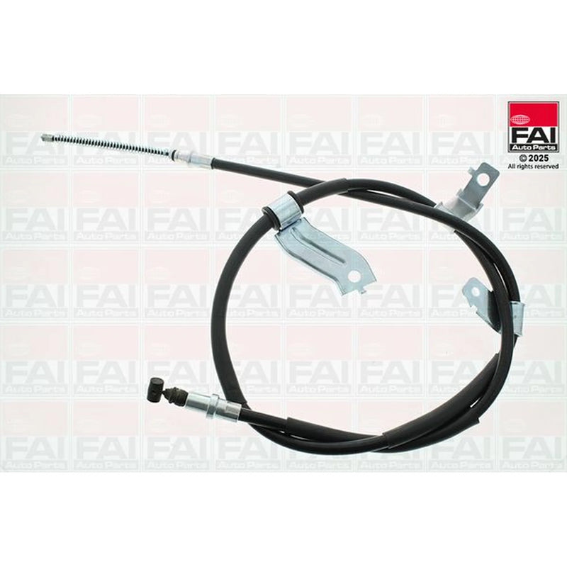 FAI Handbrake Cable Right Rear fits Chevrolet Spark 2010 on 1.0 1.2