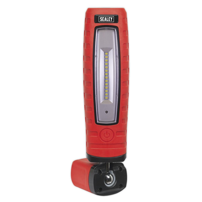Sealey Rechargeable 360 Inspection Light 14 SMD LED & 3W SMD LED Red Lithium-ion Sealey - Dynamic Drive