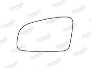Summit Stick-On Standard Mirror Glass fits Renault Espace 03 to 15 LHS Summit - Bars 4 Cars