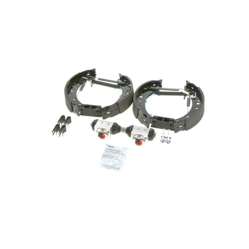 Bosch Brake Shoe Set Axle Kit fits Mitsubishi Colt VI 2004-2012 1.1 1.3 1.5