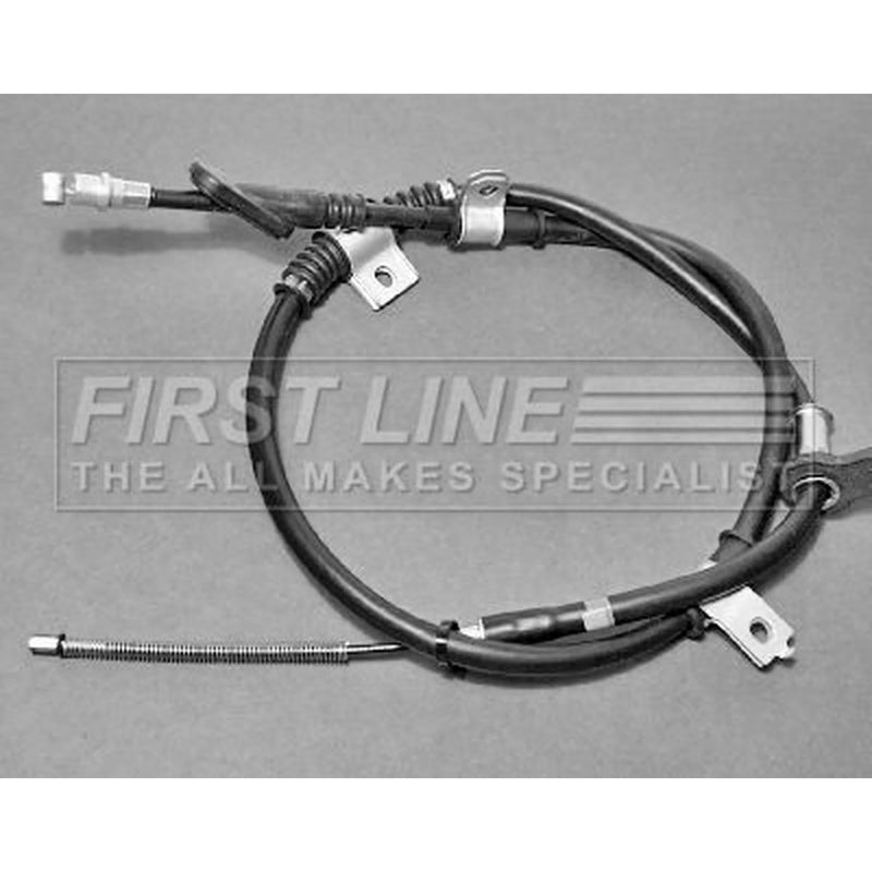 First Line Handbrake Cable Right Rear fits Hyundai Coupe I 1996-2002 1.6