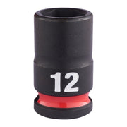 Milwaukee 12mm 3/8 Impact Socket Std-1Pc New 4932480269 Milwaukee - Dynamic Drive