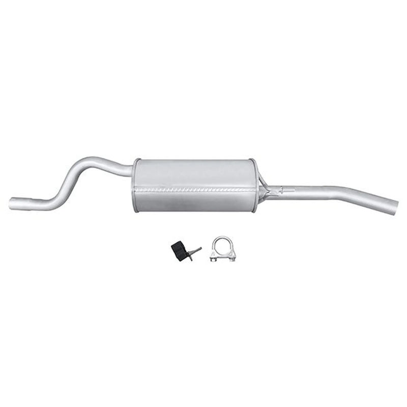 Hella End Silencer Rear fits Renault Thalia I 2000-2005 1.4