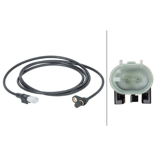 Hella ABS Wheel Speed Sensor Rear Right fits Mercedes-Benz Chassis 2006-2018