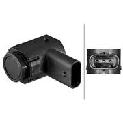 Hella Parking Sensor (PDC) Rear fits Nissan Micra C+C III 2005-2010 1.4 1.6
