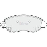 Fahren Front Brake Pad Set FBP3050