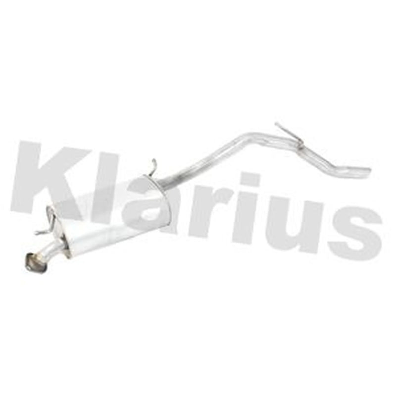 Klarius Box With Tail Pipe Rear fits Suzuki Ignis II 2003 on 1.3