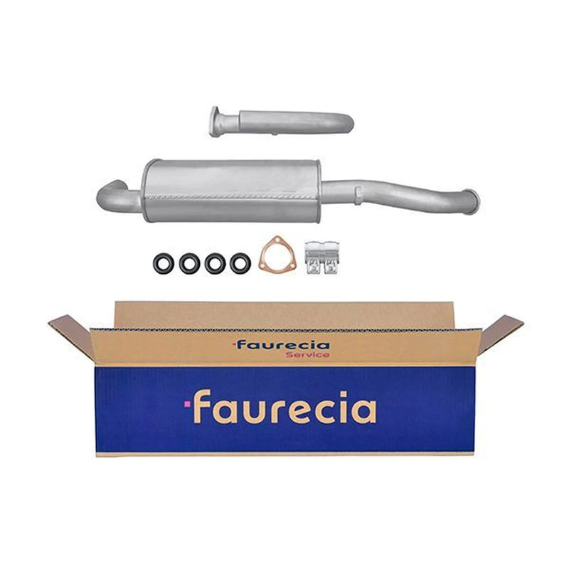 Hella End Silencer Rear fits Citroën Relay I 1994-2002 2.5