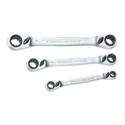 Teng Multi Ratchet Ring Spanner Set of 3 8-19mm - 6503RX