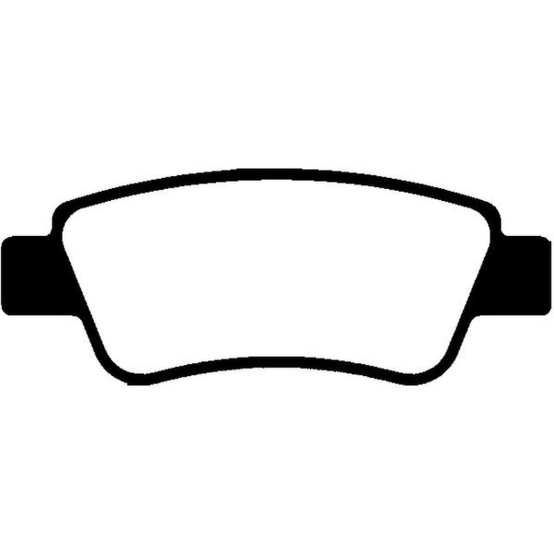 Abtex Rear Brake Pad Set fits Honda Cr-V III 2006-2012 2.0 2.2 2.4