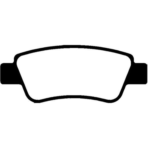 Abtex Rear Brake Pad Set fits Honda Cr-V III 2006-2012 2.0 2.2 2.4