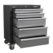 Sealey Modular 5 Drawer Mobile Cabinet 650mm APMS58 Sealey - Dynamic Drive