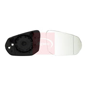 Apec Exterior Wing Mirror Glass Right fits Audi Q2 2016-2021 1.0 1.4 1.6 2.0