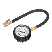 Sealey Tyre Pressure Gauge with Clip-On Chuck 0-7bar(0-100psi) TST/PG6 Sealey - Dynamic Drive