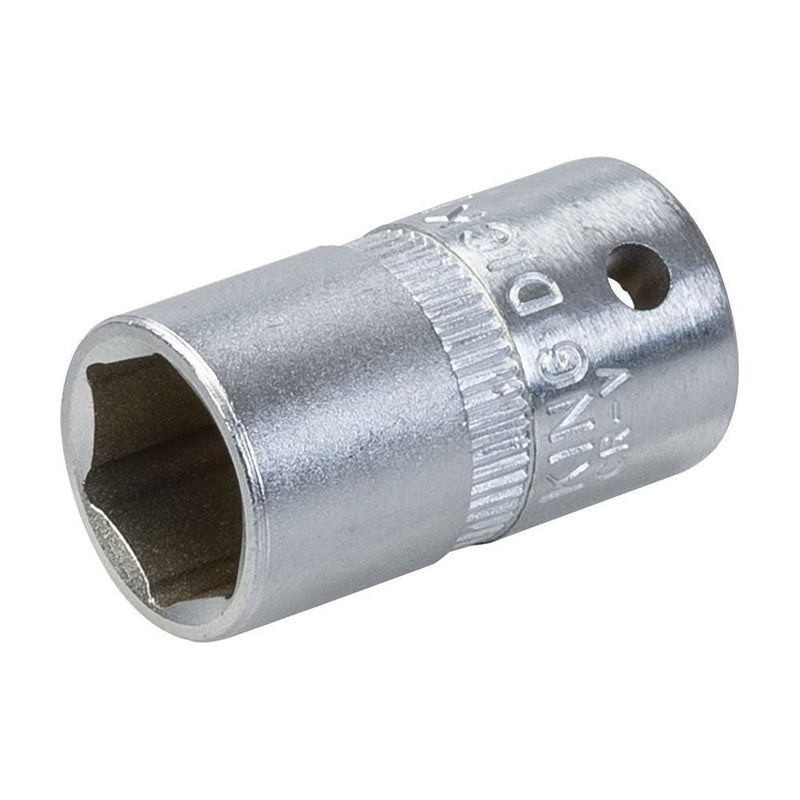 King Dick Socket SD 1/4" BA 6pt 1BA King Dick - Dynamic Drive