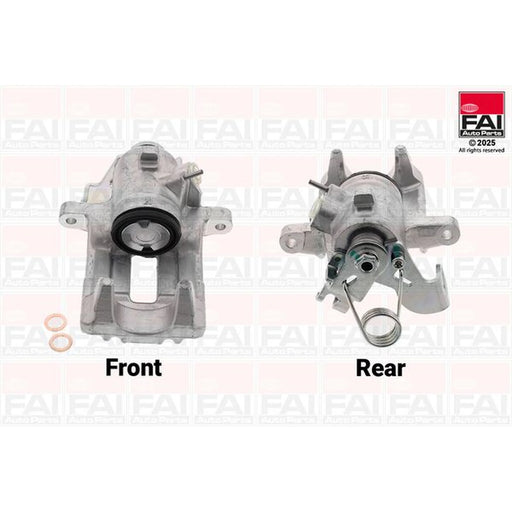 FAI Brake Caliper Assembly Rear Left fits Audi A4 B6 2000-2005