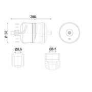 Mahle Air Conditioning Dryer AD 324 000S