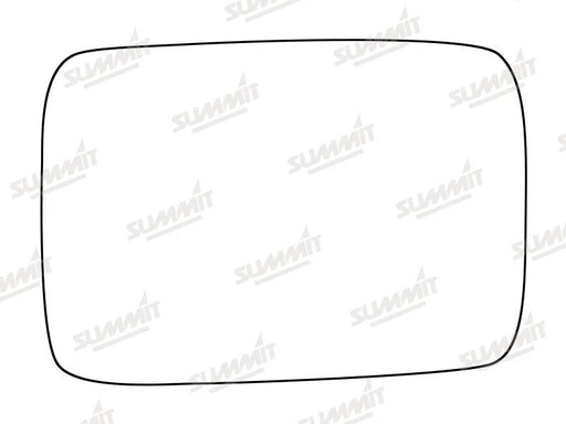 Summit Stick-On Standard Mirror Glass fits Ford Cortina Taunus RHS Summit - Bars 4 Cars