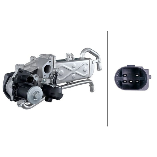 Hella EGR Exhaust Gas Recirculation Module fits Seat Ibiza 2010-2015 1.2