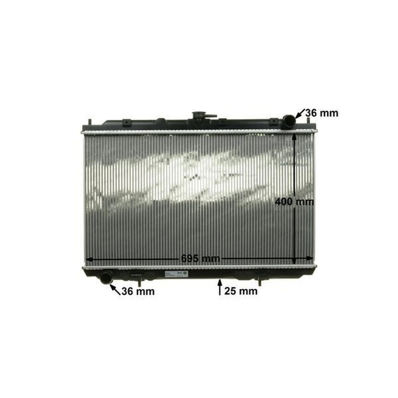 Mahle Engine Radiator fits Nissan Almera Tino 2000-2006 2.2