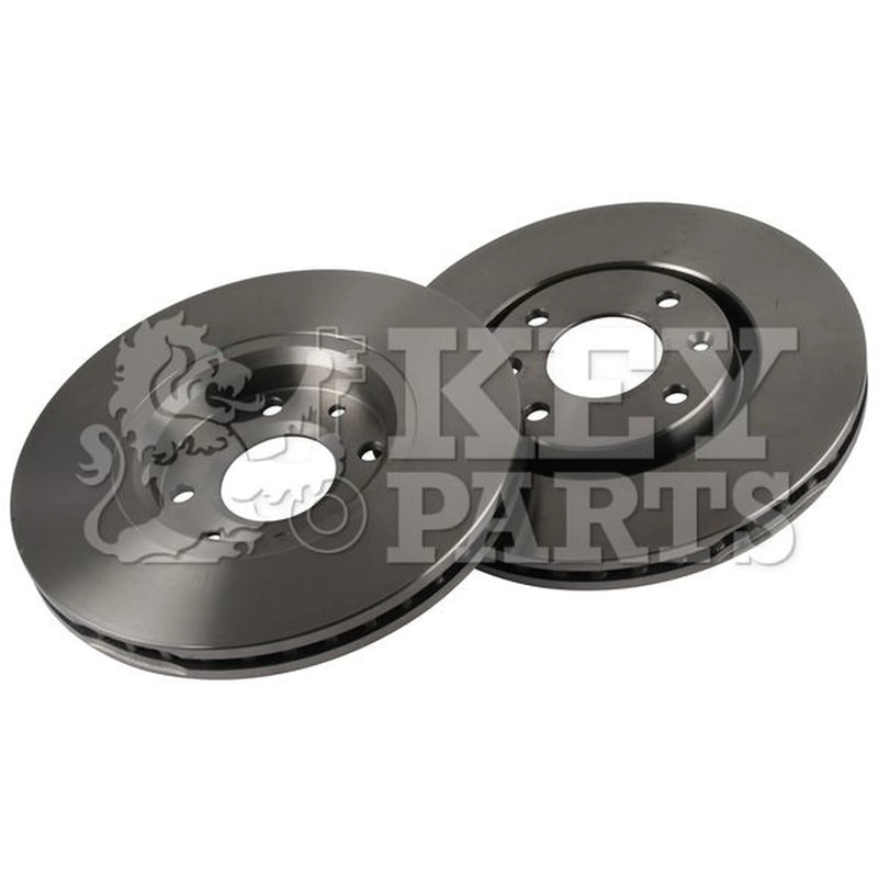 Key Parts Front Brake Vented Discs & Pads fits Citroën Xsara 1998-2005 2.0