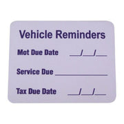 Vehicle Reminder Sticker for RVs Nova - Dynamic Drive