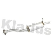 Klarius Box With Tail Pipe Rear fits Toyota Auris 2007-2012 1.33 1.4 1.6