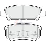 Fahren Rear Brake Pad Set FBP3599