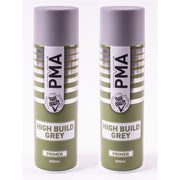 2x High Build Primer - 500ml Spray On Paint - Autotek Grey Aerosol High Coverage Autotek - NN4 Online 