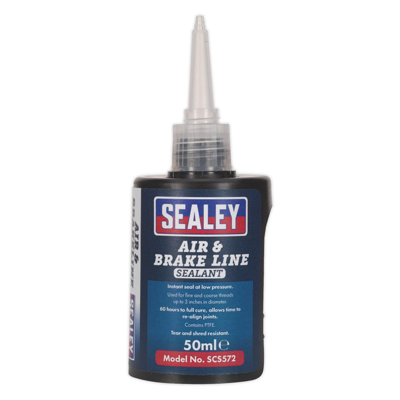 Sealey Air & Brake Line Sealant 50ml SCS572 Sealey - Dynamic Drive