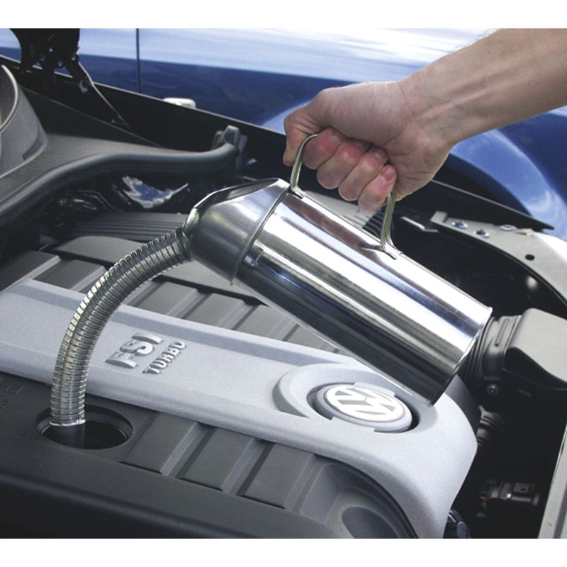 Sealey Measuring Jug Metal with Flexible Spout 1L JM1F Sealey - Dynamic Drive