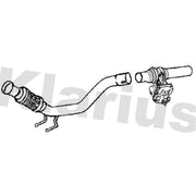 Klarius Exhaust Pipe OD fits Audi A3 2012-2020 1.6 2.0