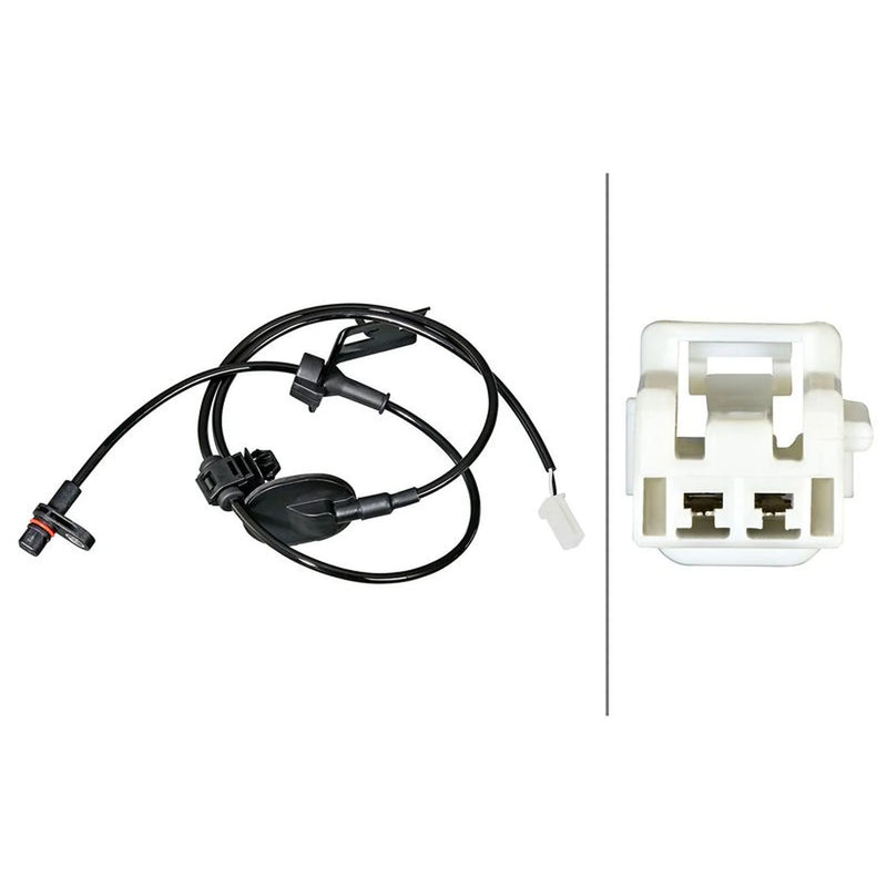 Hella ABS Wheel Speed Sensor Rear Right fits Mazda 3 2013-2019 1.5 1.6 2.0 2.2