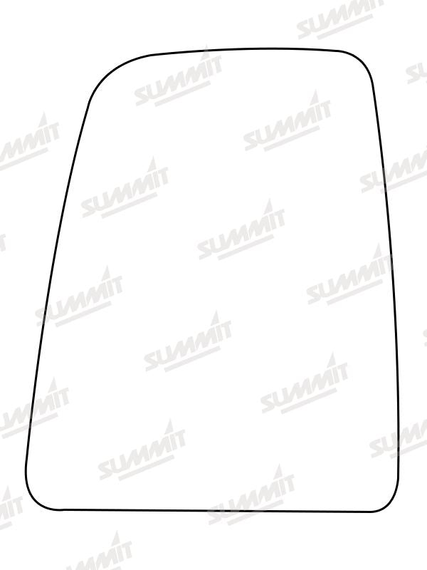 Summit Heated Base Plate With Commercial Mirror Glass fits Ford Transit 14 to 16 LHS Summit - Bars 4 Cars