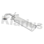 Klarius Box With Tail Pipe Rear fits Fiat Sedici 2006-2011 1.9