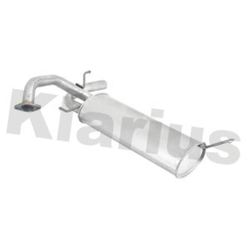 Klarius Box With Tail Pipe Rear fits Fiat Sedici 2006-2011 1.9