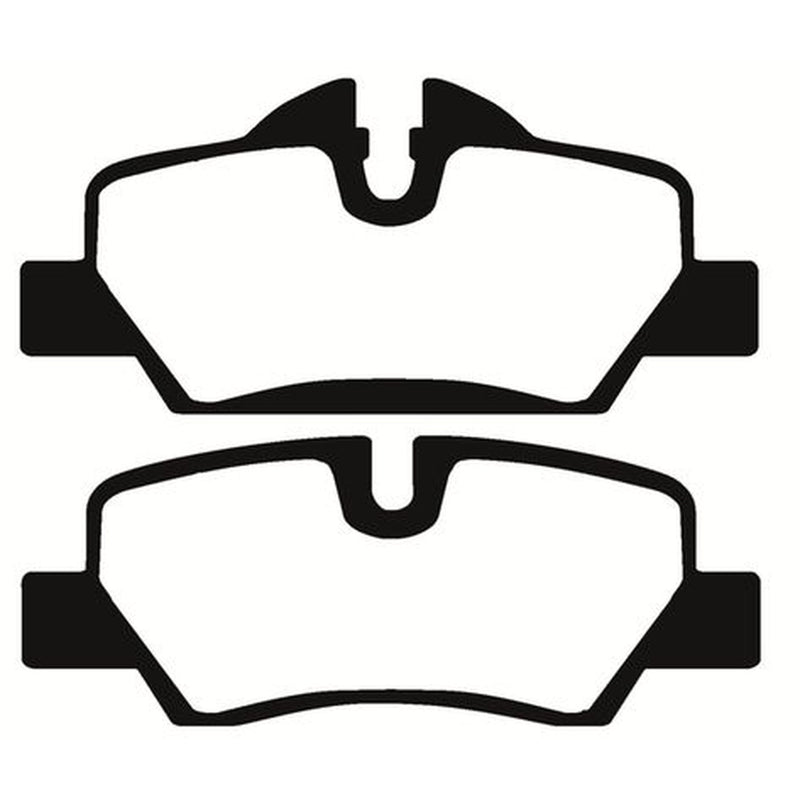 Abtex Rear Brake Pad Set fits Mini Mini 2013-2020