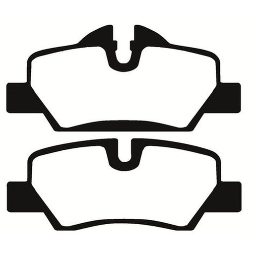 Abtex Rear Brake Pad Set fits Mini Mini 2013-2020