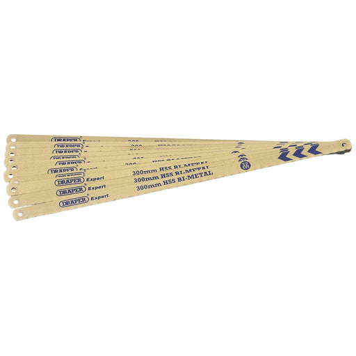 Draper Bi-metal Hacksaw Blades, 300mm, 32tpi (Pack of 10) 38266 Draper - Dynamic Drive