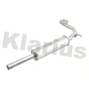 Klarius Box With Centre Pipe Centre fits Seat Arosa 1997-2004 1.0 1.4