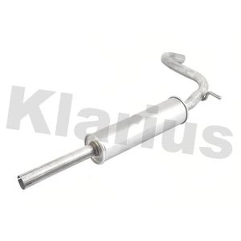 Klarius Box With Centre Pipe Centre fits Seat Arosa 1997-2004 1.0 1.4